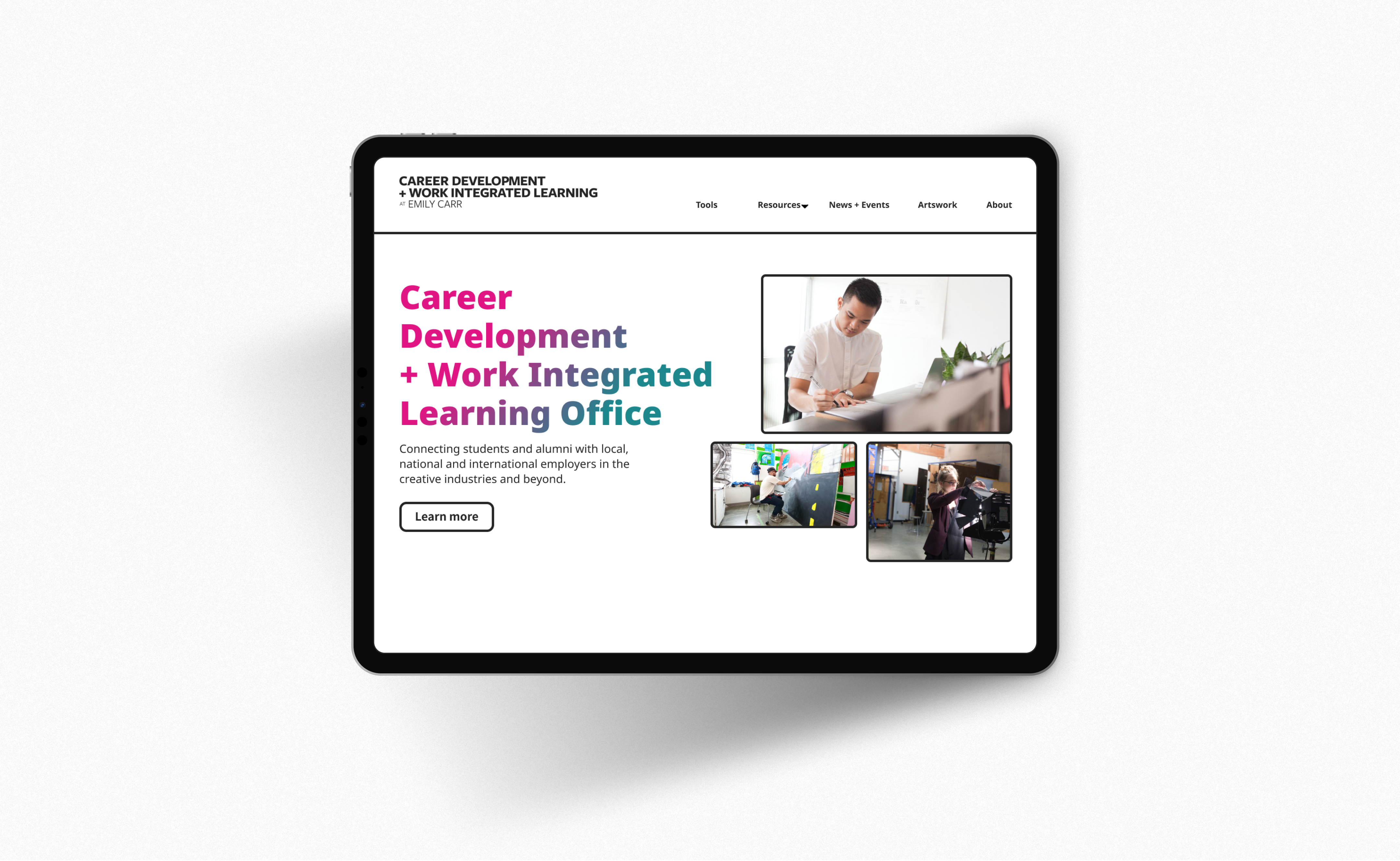Creative Careers project hero image